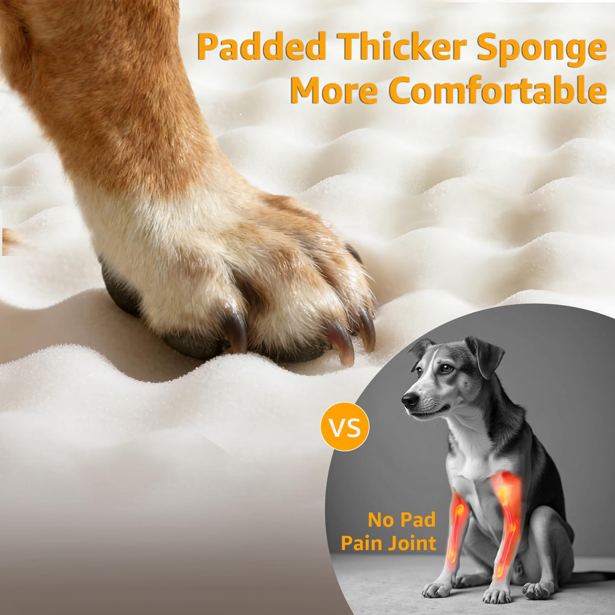 Large Dog Car Seat with Hard Bottom L7749