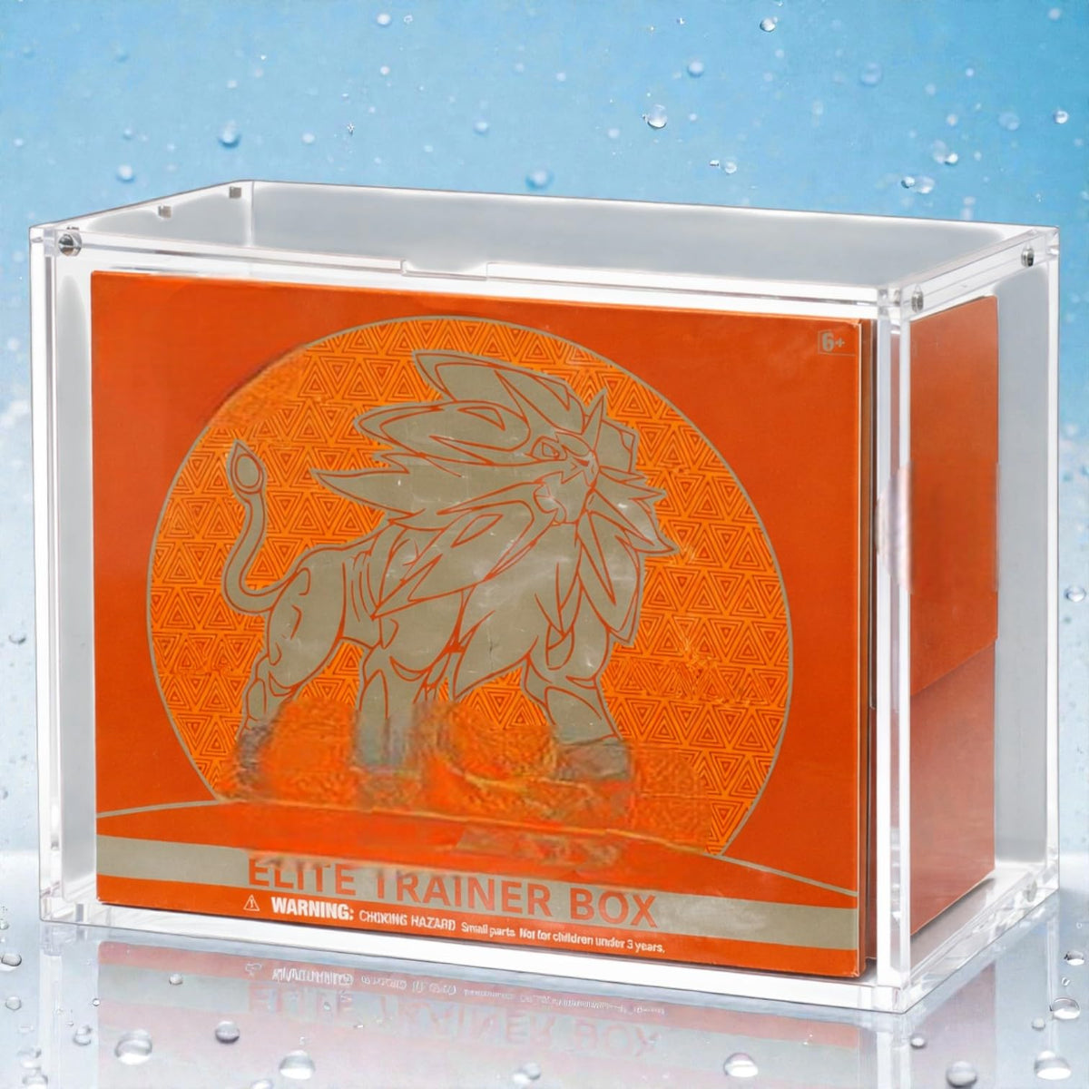 Acrylic Magnetic Display Case Box 6MM Thick T434743
