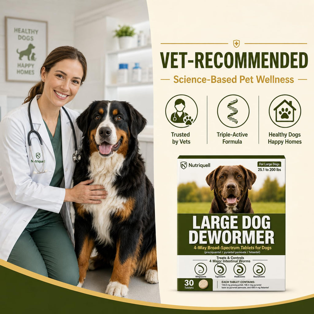 Medium and Large Dog Dewormer Tablets S63678