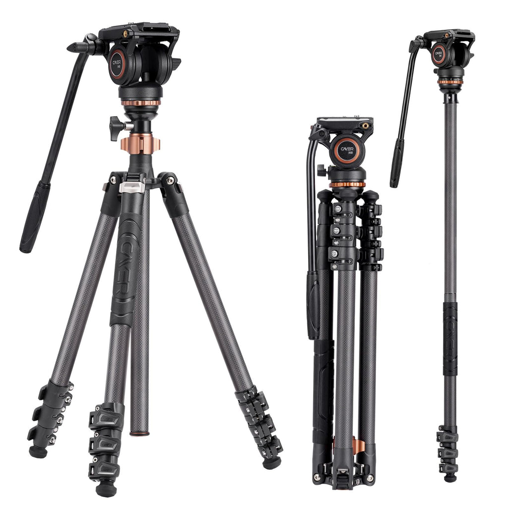 Carbon Fiber 4-Section Tripod D26736