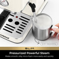 Espresso Machine with Conical Burr Coffee Grinder Q872063