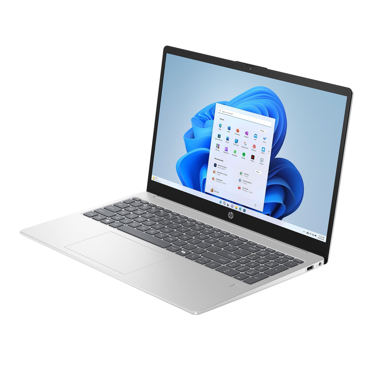 15.6 inch FHD IPS Laptop, Intel Core i3-N305, 8GB RAM, 256GB SSD, Natural Silver I639052