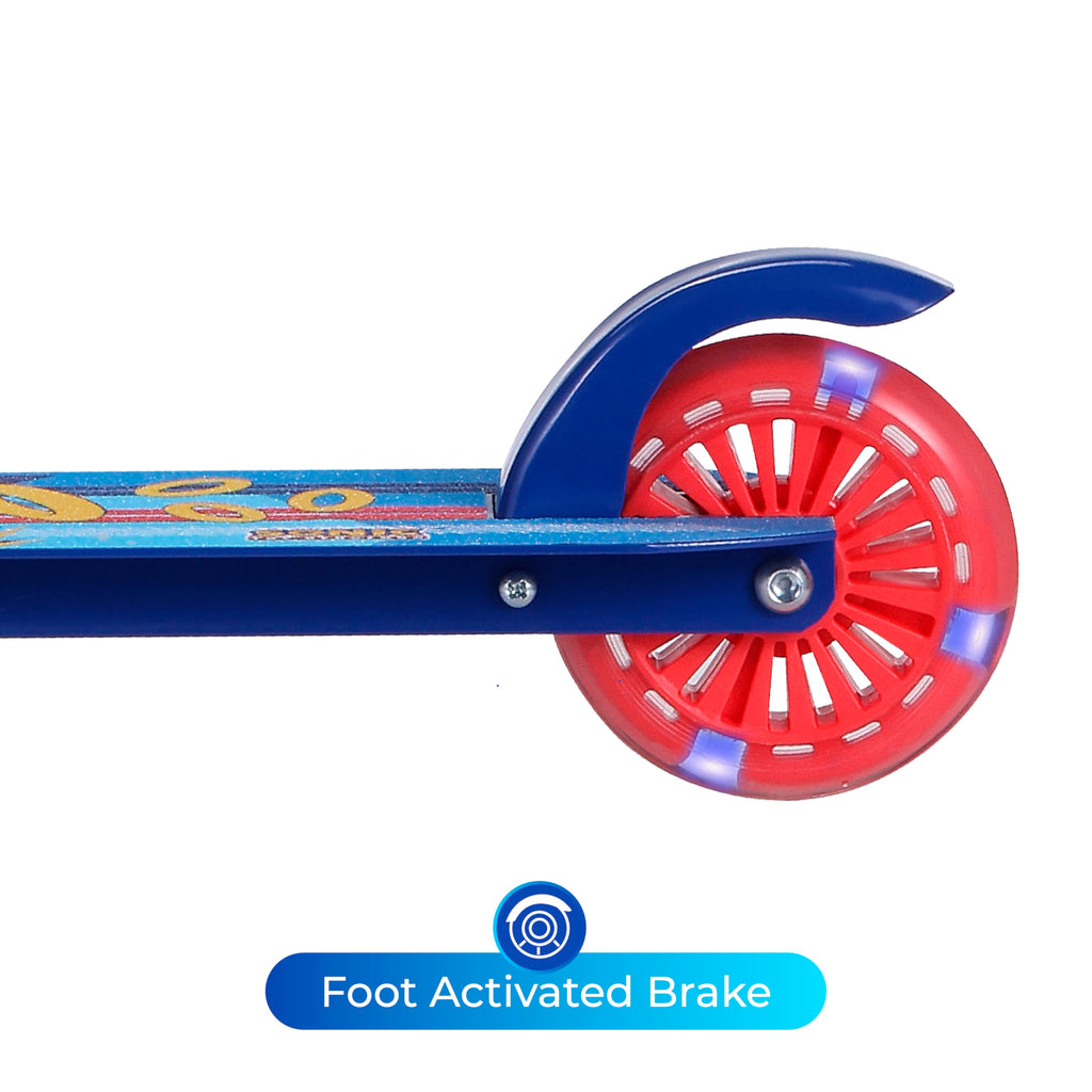 2 Wheel Foldable Kids Kick Scooter with LED Wheels O409