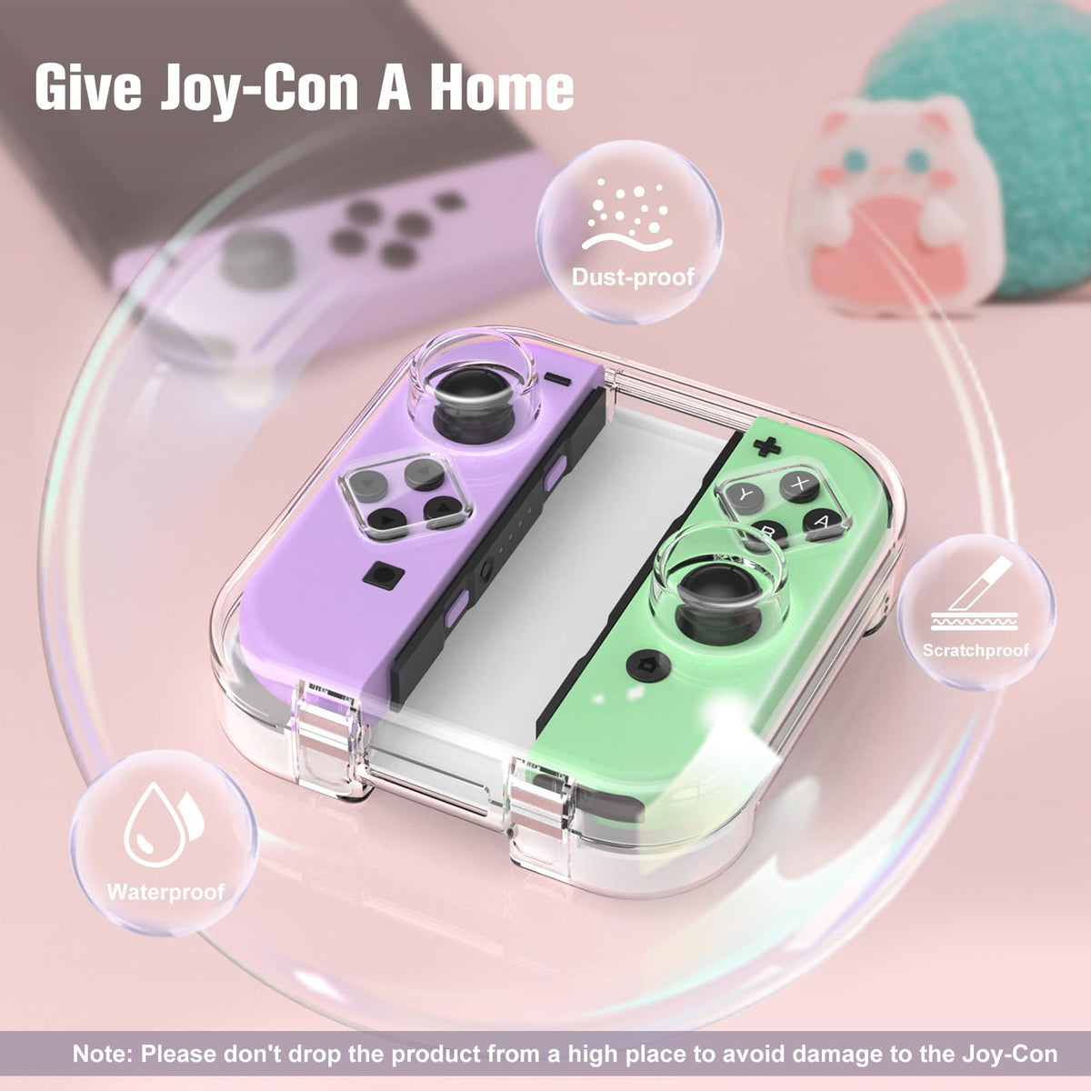 Clear Storage Case for Nintendo Switch B25006