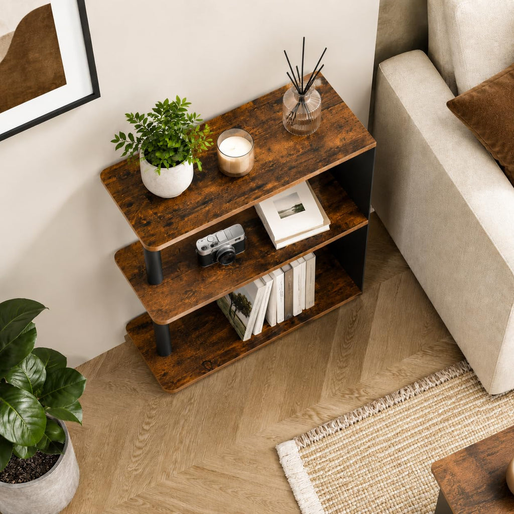 3-Tier Narrow Industrial End Table H421758