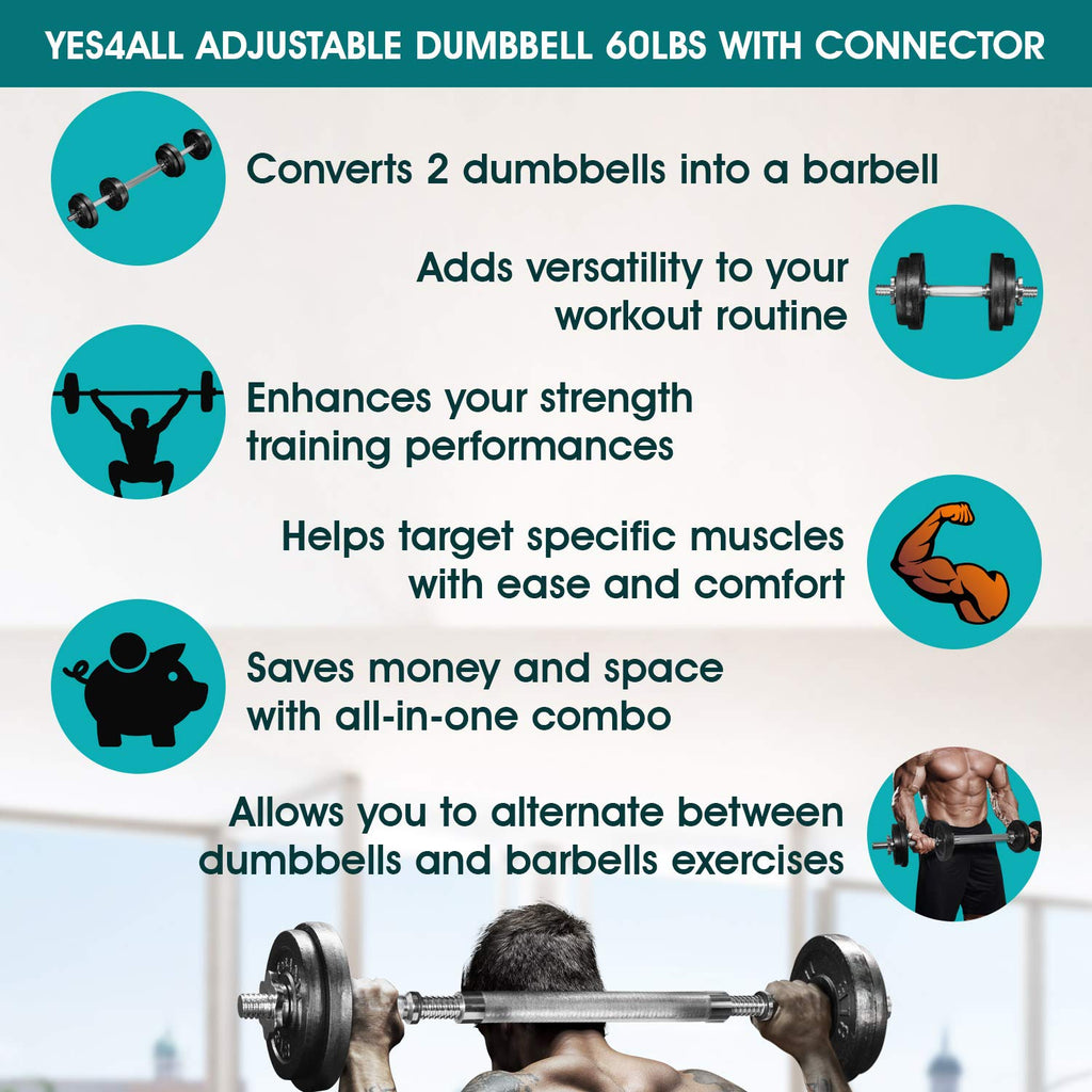 Adjustable Weights Dumbbells Set N305