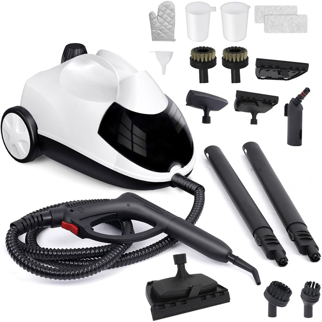 1.5L 6-in-1 Steam Cleaner with 8 Accessories L28563