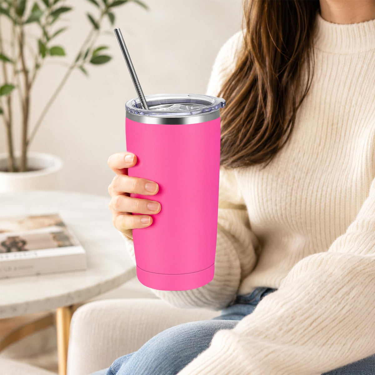 20 Pack Stainless Steel Vacuum Insulated Tumbler 20oz I6723