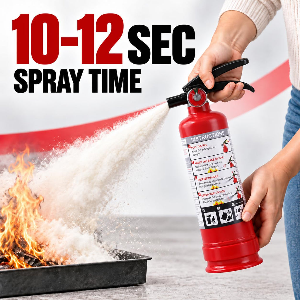 2.5 lb ABC Dry Chemical Fire Extinguishers 6-Pack S97043