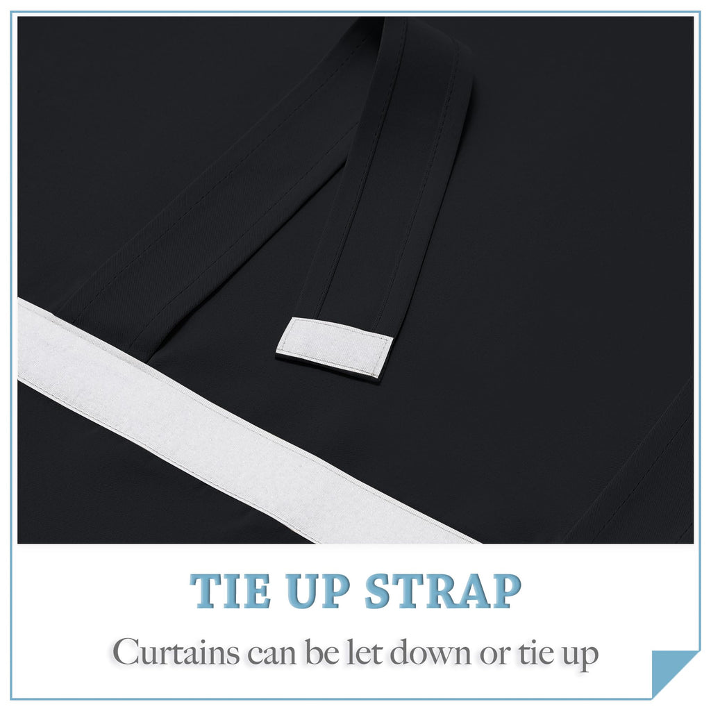 Blackout French Door Curtains Y2100