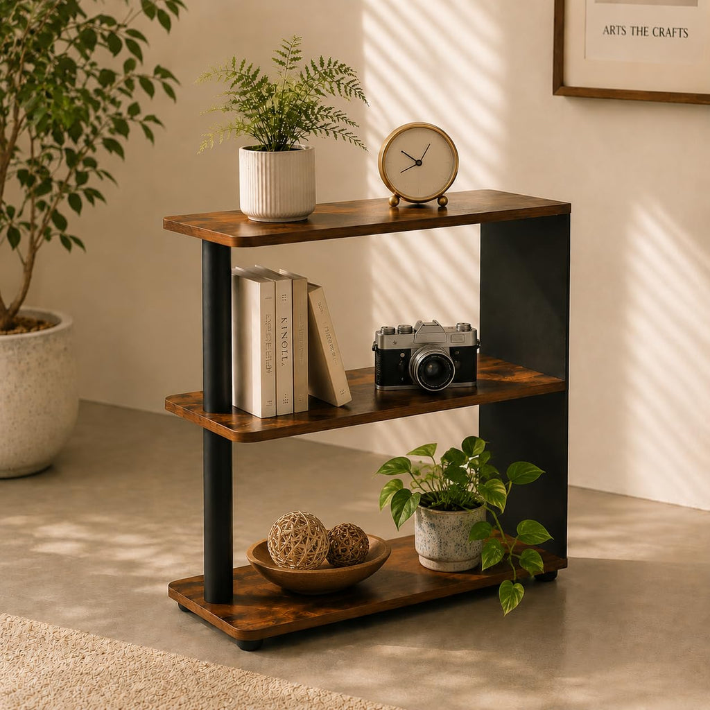 3-Tier Narrow Industrial End Table H421758