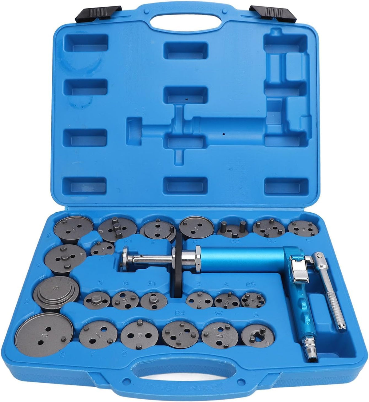 Pneumatic Brake Caliper Compression Tool Kit with 22 Adapters S253777