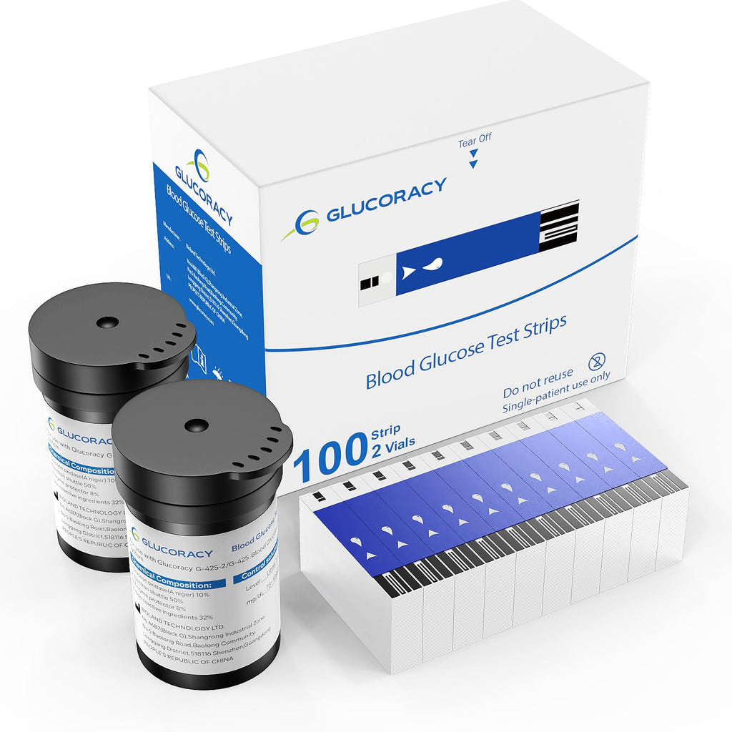 Blood Glucose Test Strips, 100 Strips M20132