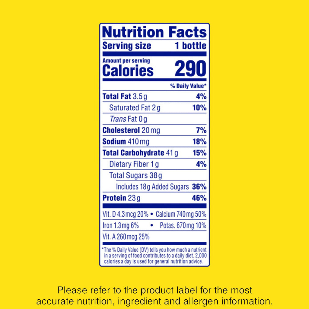 Chocolate Milk Drink 14 Fl Oz E8872
