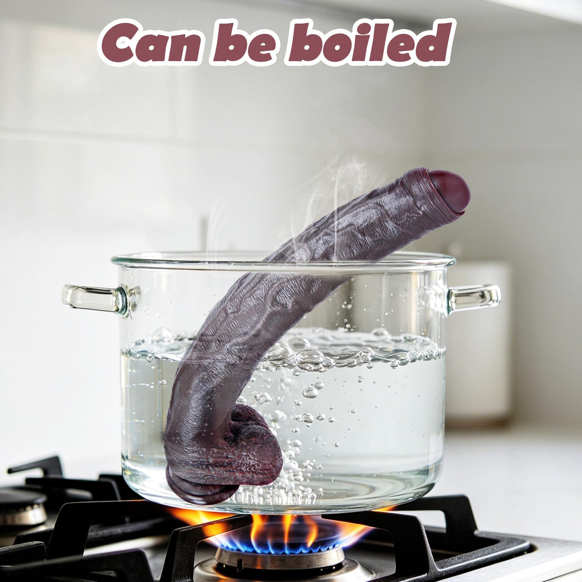 Black Realistic Dildo with Suction Cup X504060