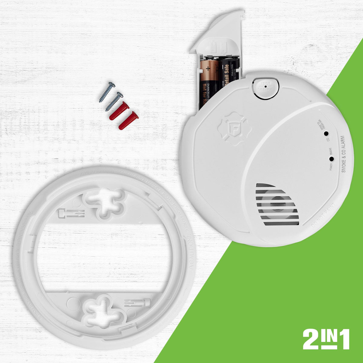 Battery Combination Smoke & Carbon Monoxide Alarm P305