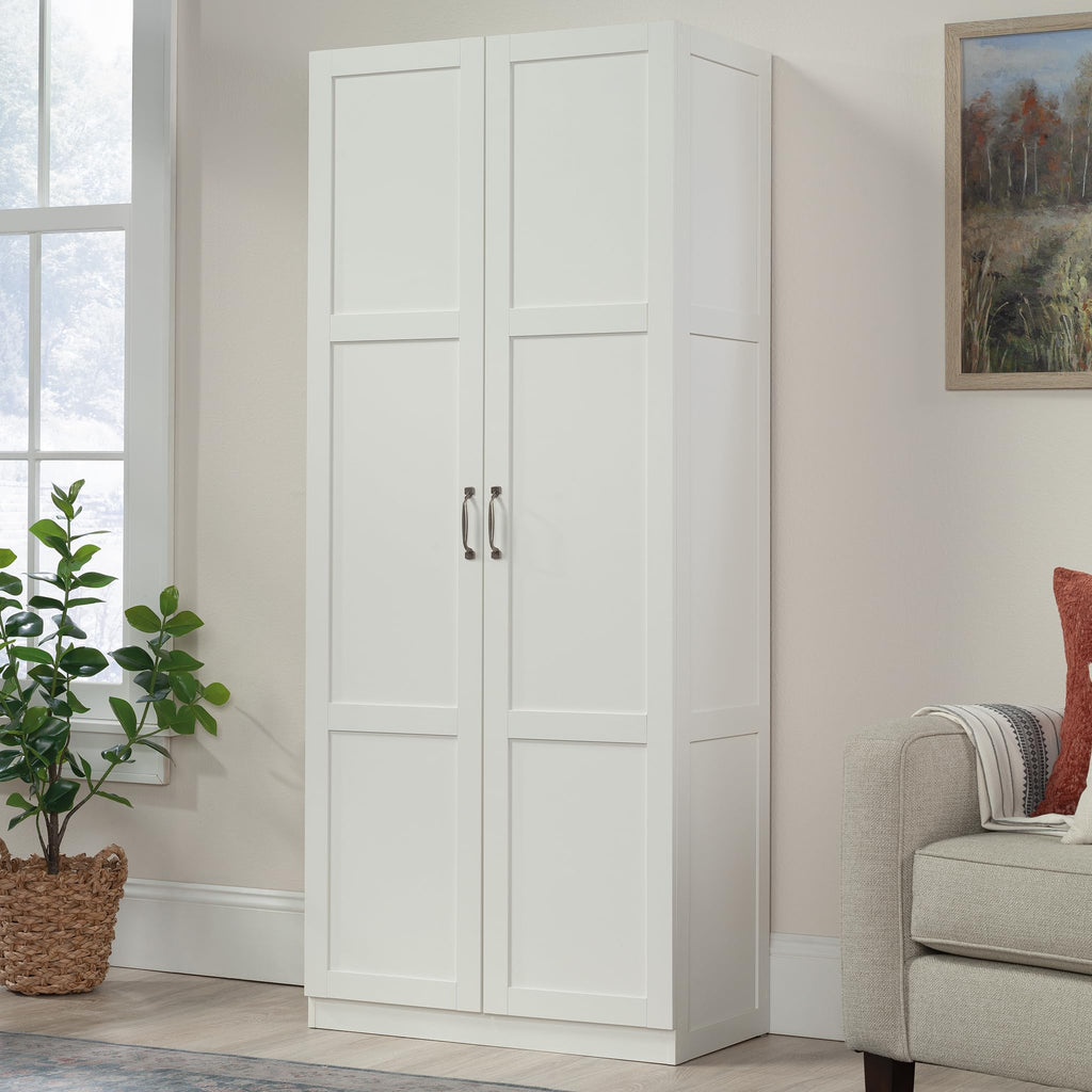 White Storage Cabinet N825