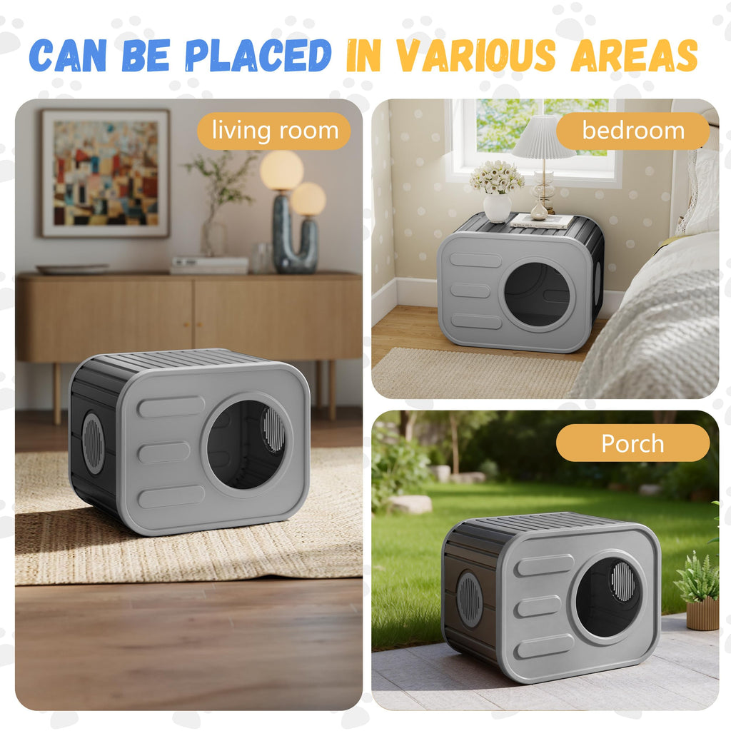 Weatherproof Outdoor Cat House P5505