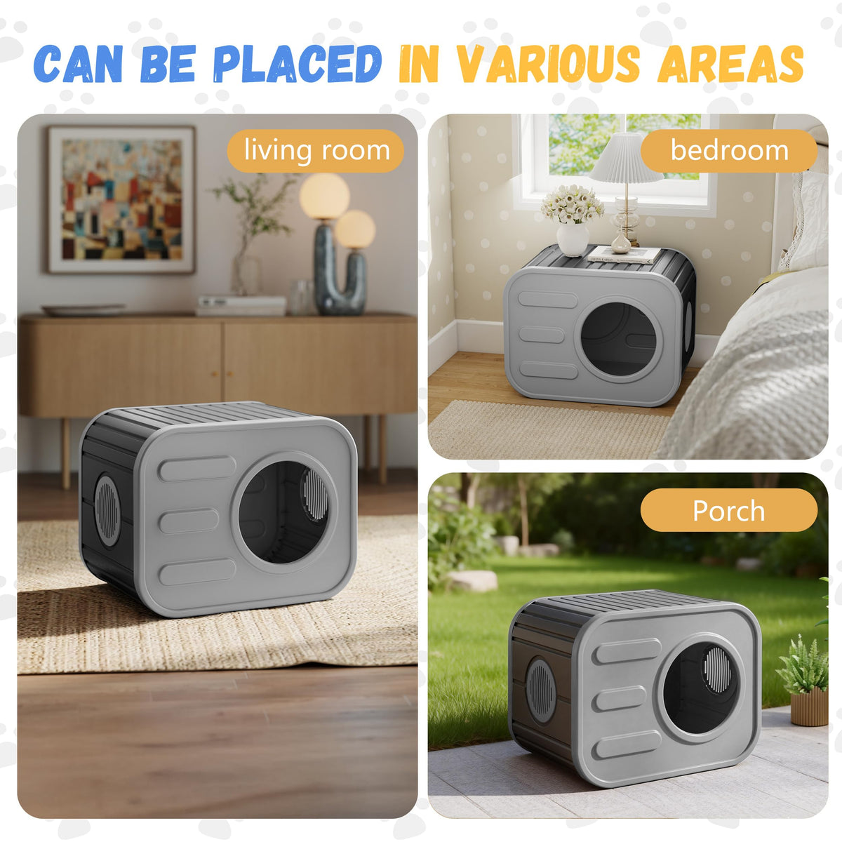 Weatherproof Outdoor Cat House P5505