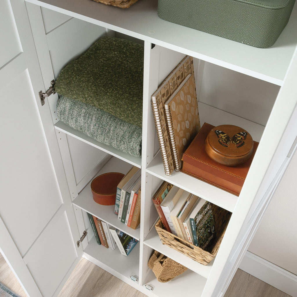 White Storage Cabinet N825