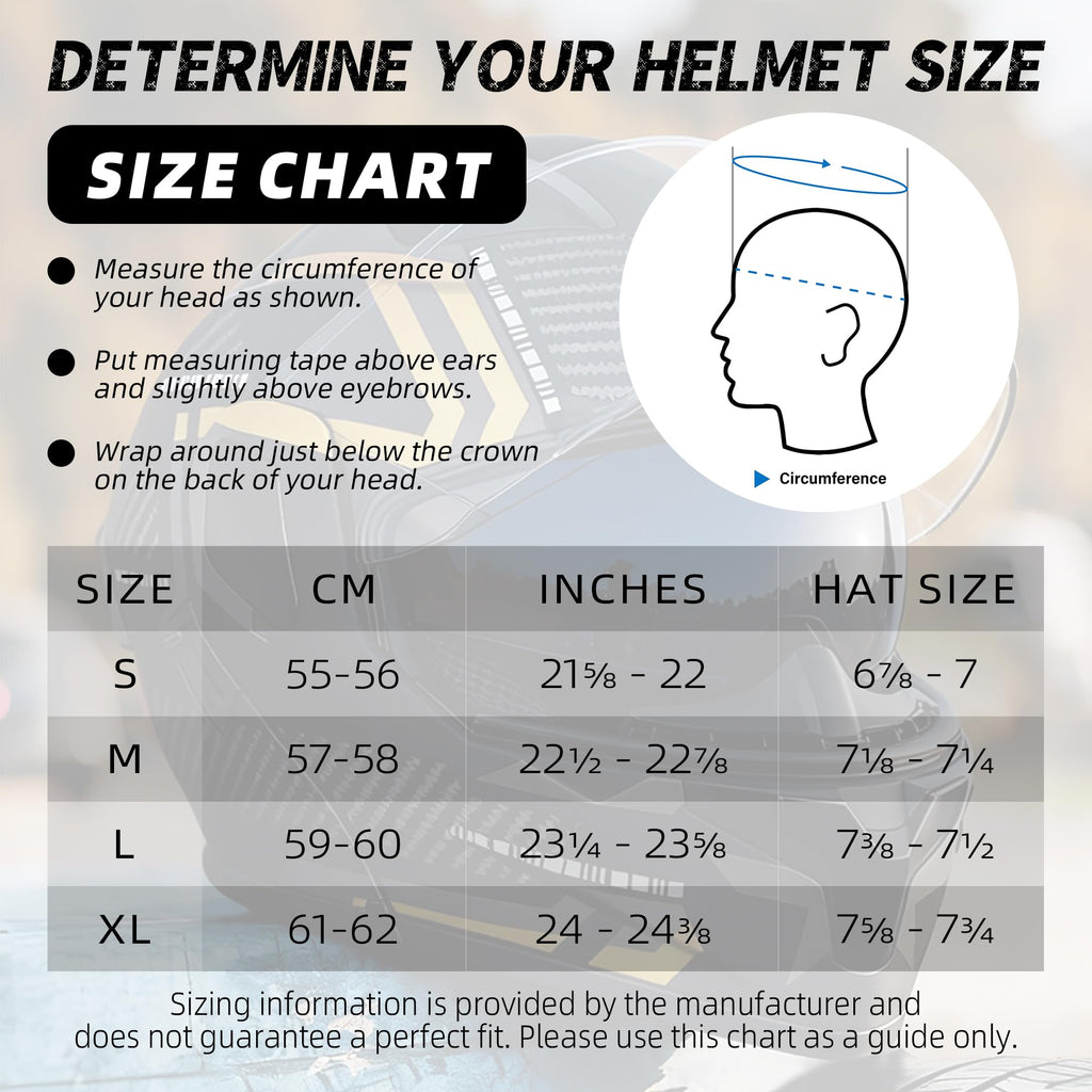 Flip-Up Full Face Motorcycle Helmet S268
