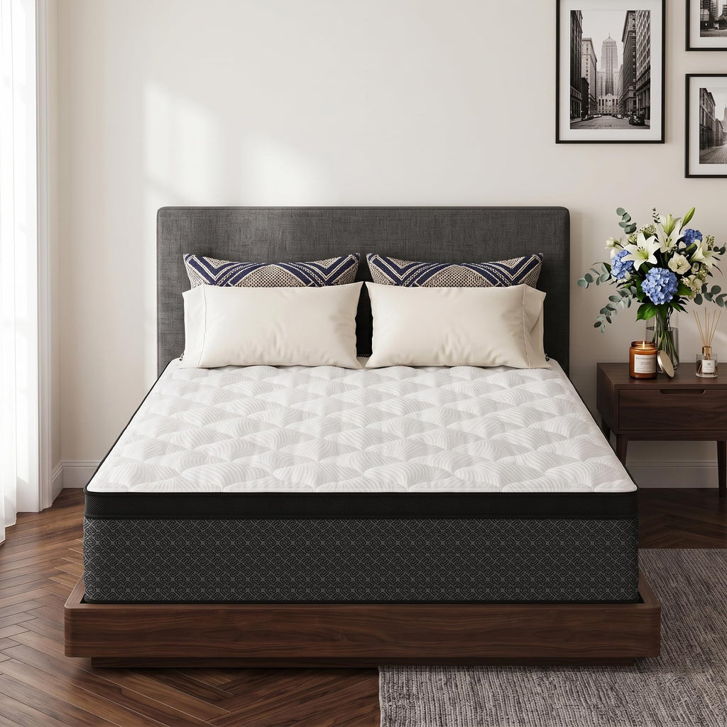 Full Size 12" Hybrid Memory Foam Mattress R6833