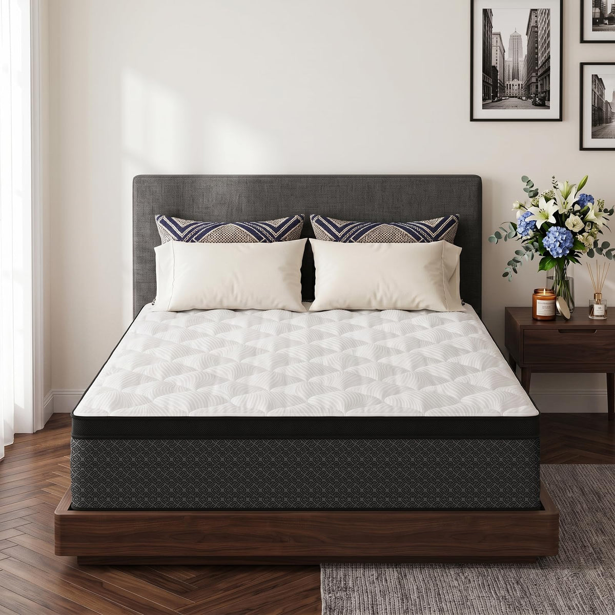 Full Size 12" Hybrid Memory Foam Mattress R6833