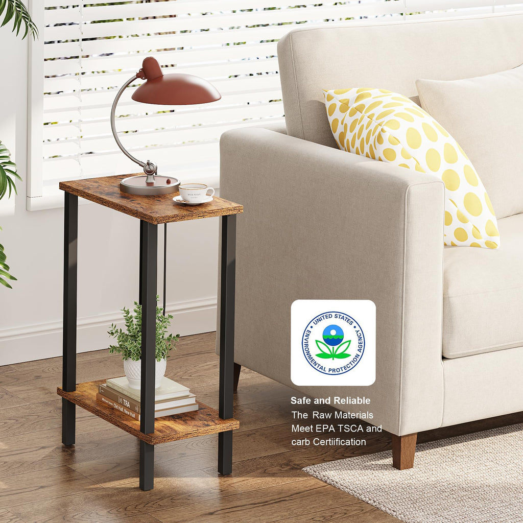 Narrow 2-Tier Side Table L3978