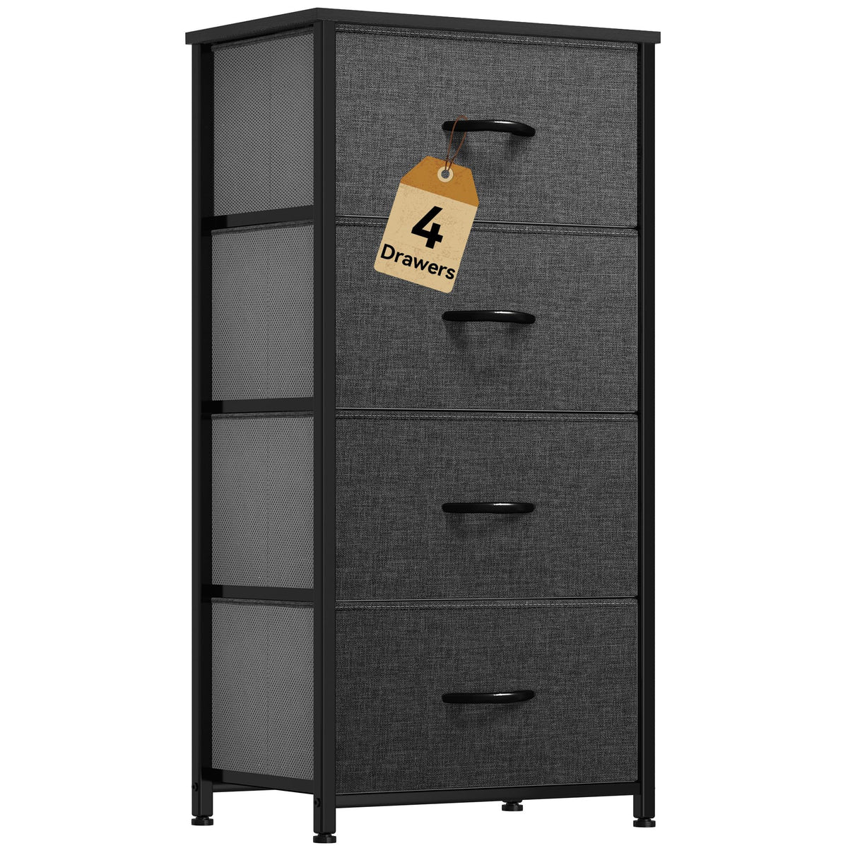 4 Drawer Fabric Dresser I1527