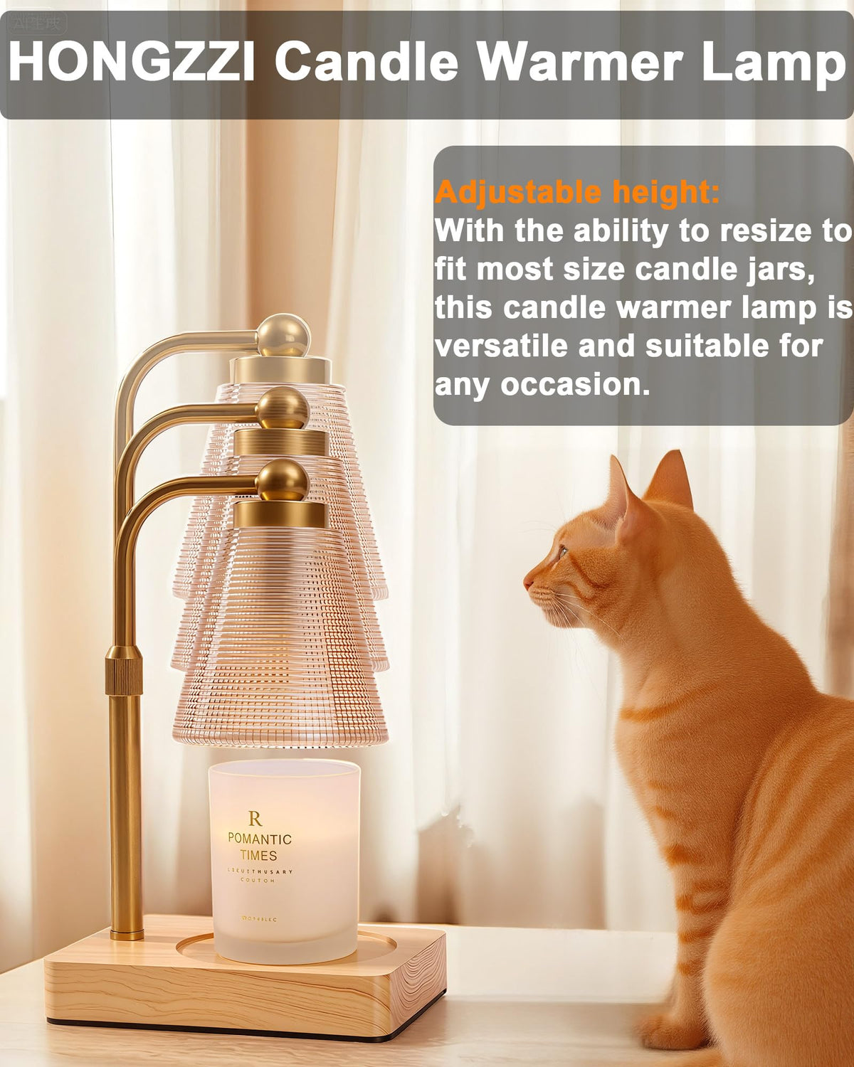Candle Warmer Lamp with Timer W213