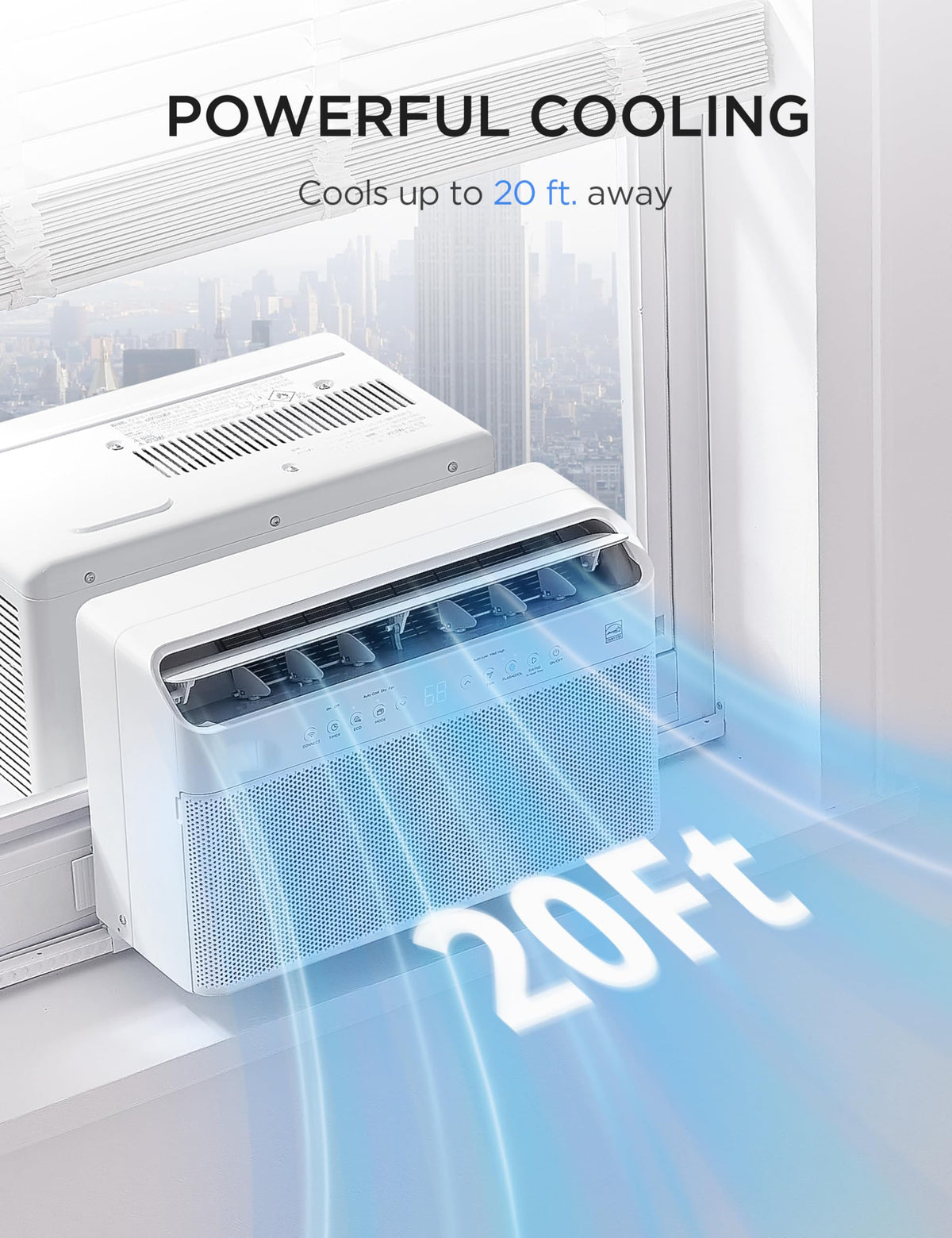 U-Shaped Window Air Conditioner G9657