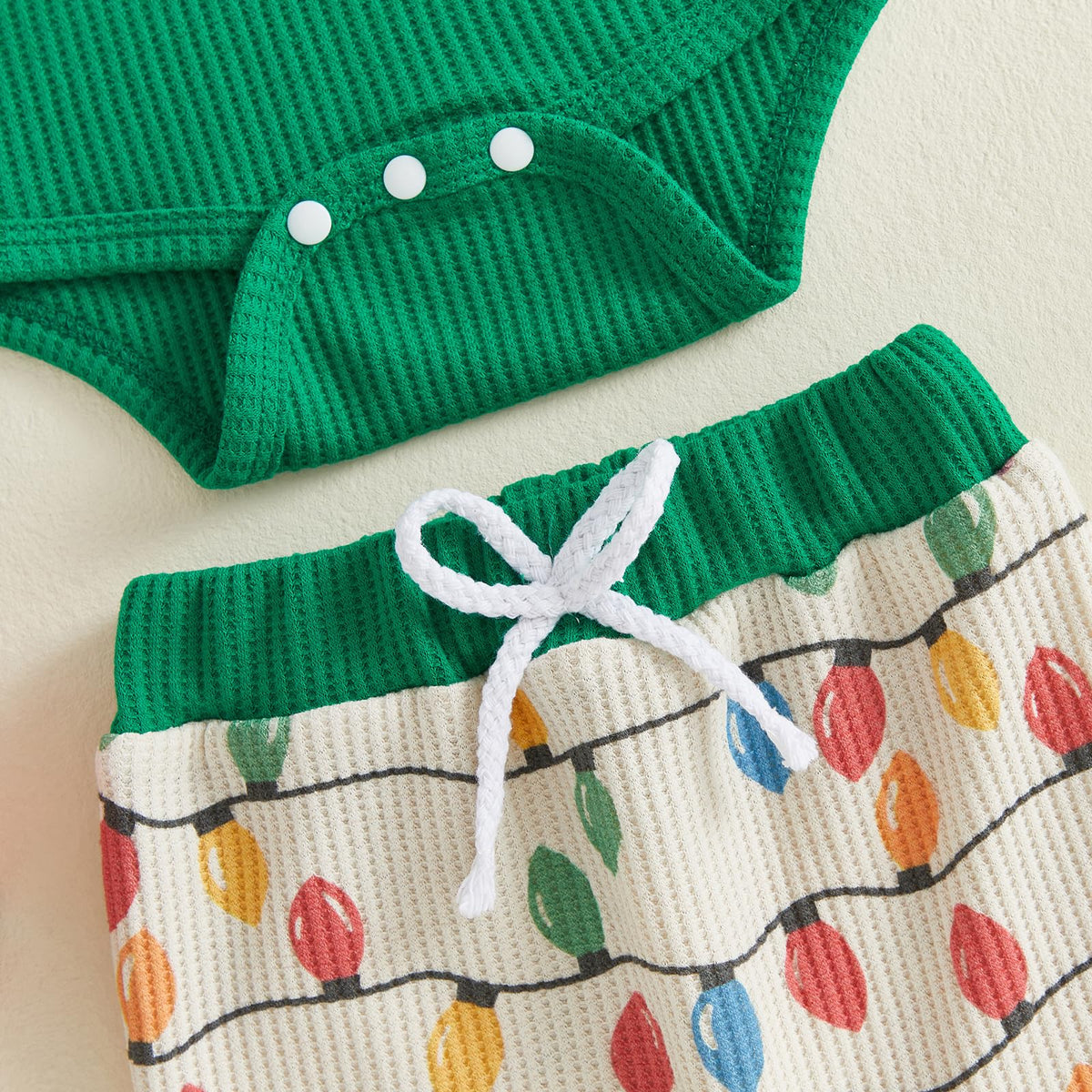 Baby Boy Christmas Outfit Romper Pants Hat T121342