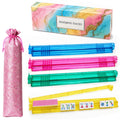 Non-Slip Mahjong Racks with Pushers Set W74331