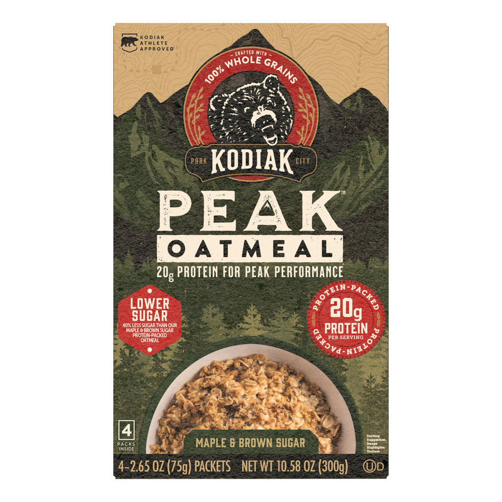 Instant Oatmeal, Maple Brown Sugar, High Protein, 6pk Y440
