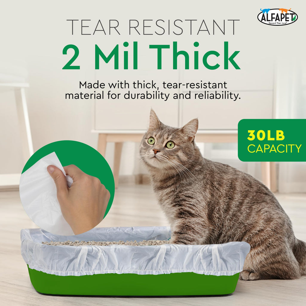 Elastic Cat Litter Box Liners, 13 Count Super Jumbo K5121