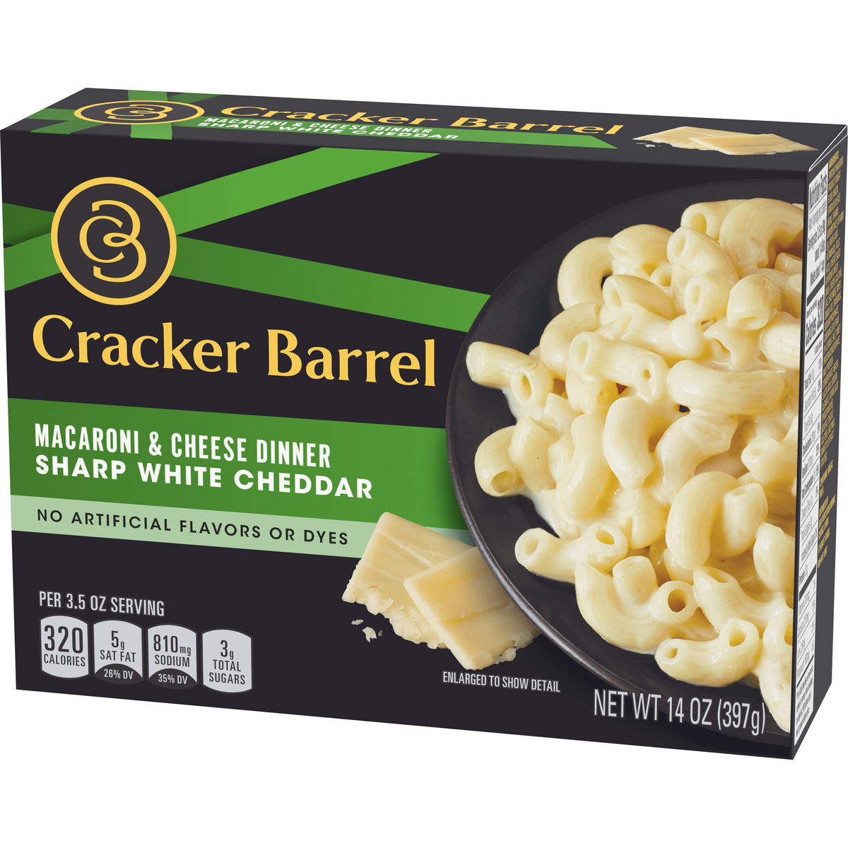 Sharp White Cheddar Macaroni & Cheese Dinner 12 ct I243