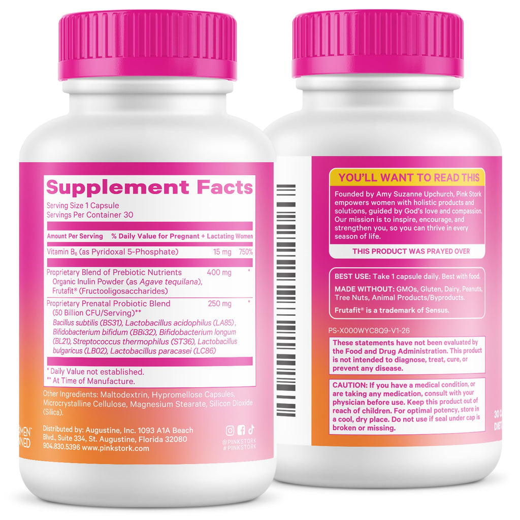 Prenatal Probiotic 50 Billion CFU 30 Capsules L30092