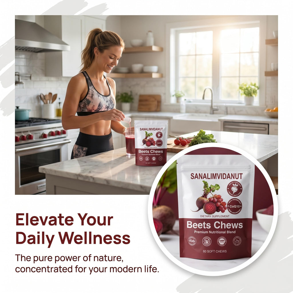 Beet Root Chews 500mg 60 Chews I4561