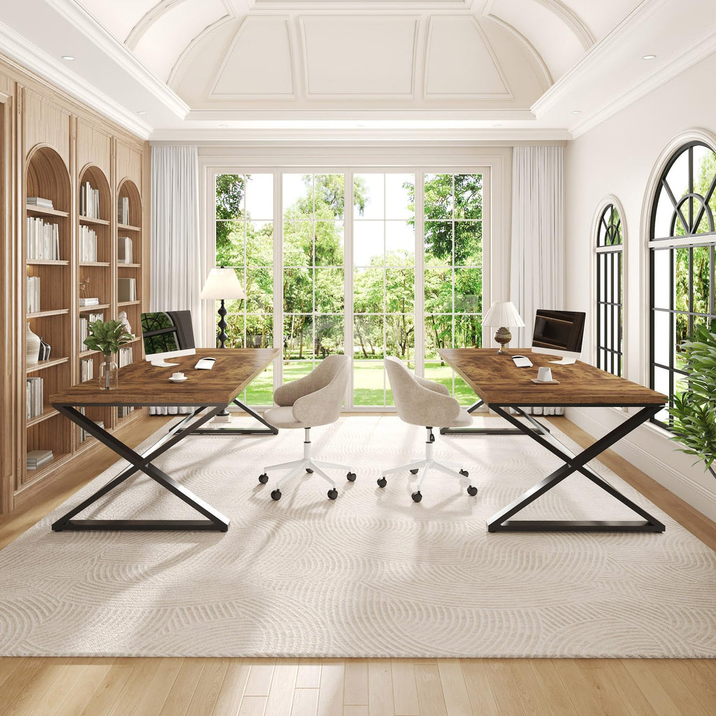78.7" Extra Long Computer Desk B153886