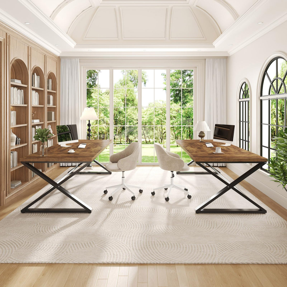 78.7" Extra Long Computer Desk B153886