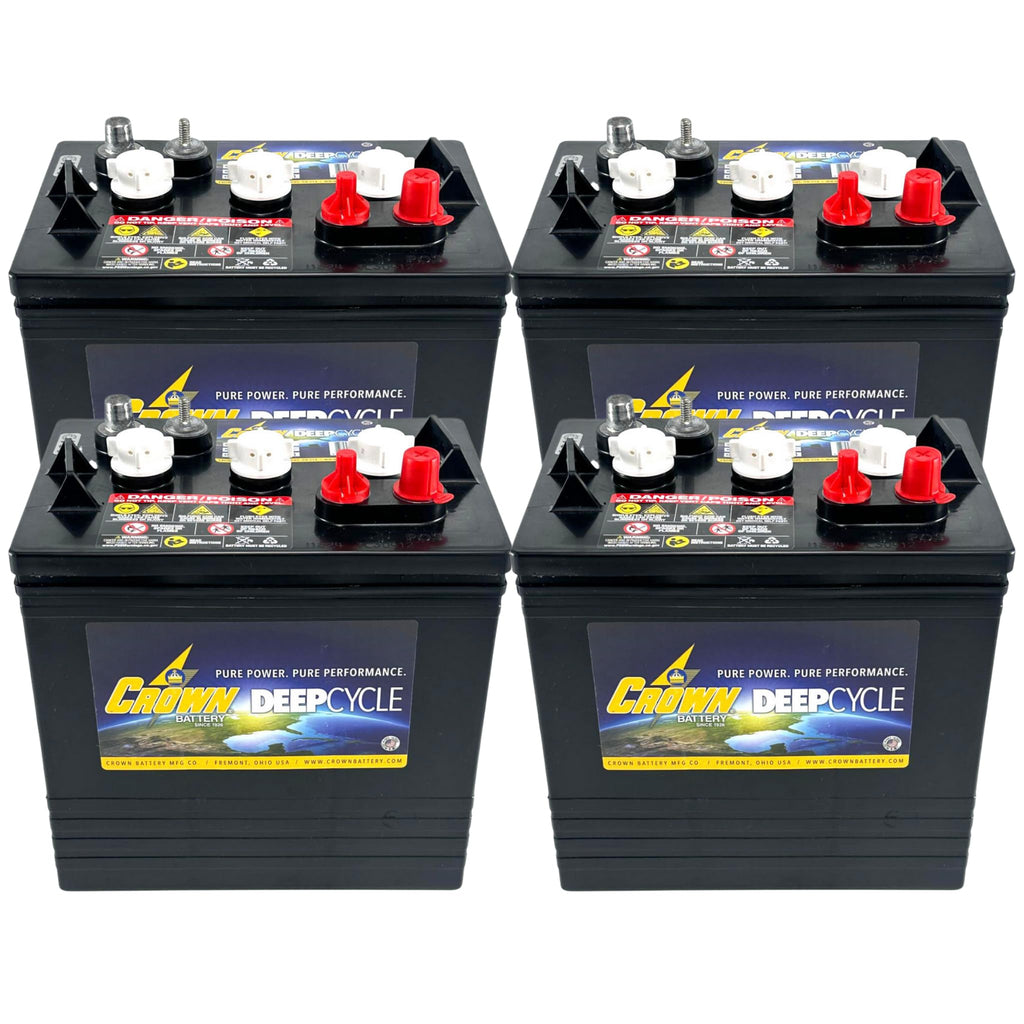 6V 220Ah Deep-Cycle Battery Set of 4 W901862