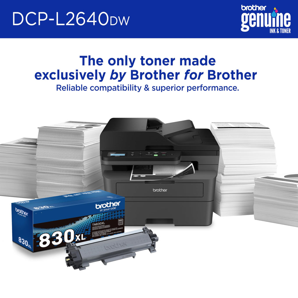 Wireless Compact Monochrome Multi-Function Printer O874