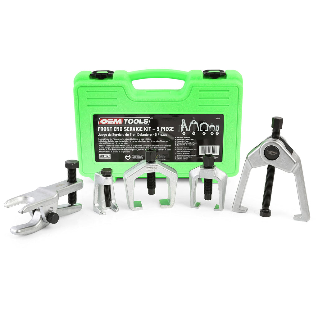 5-Pc Pitman Arm Puller & Ball Joint Separator with Case B52443