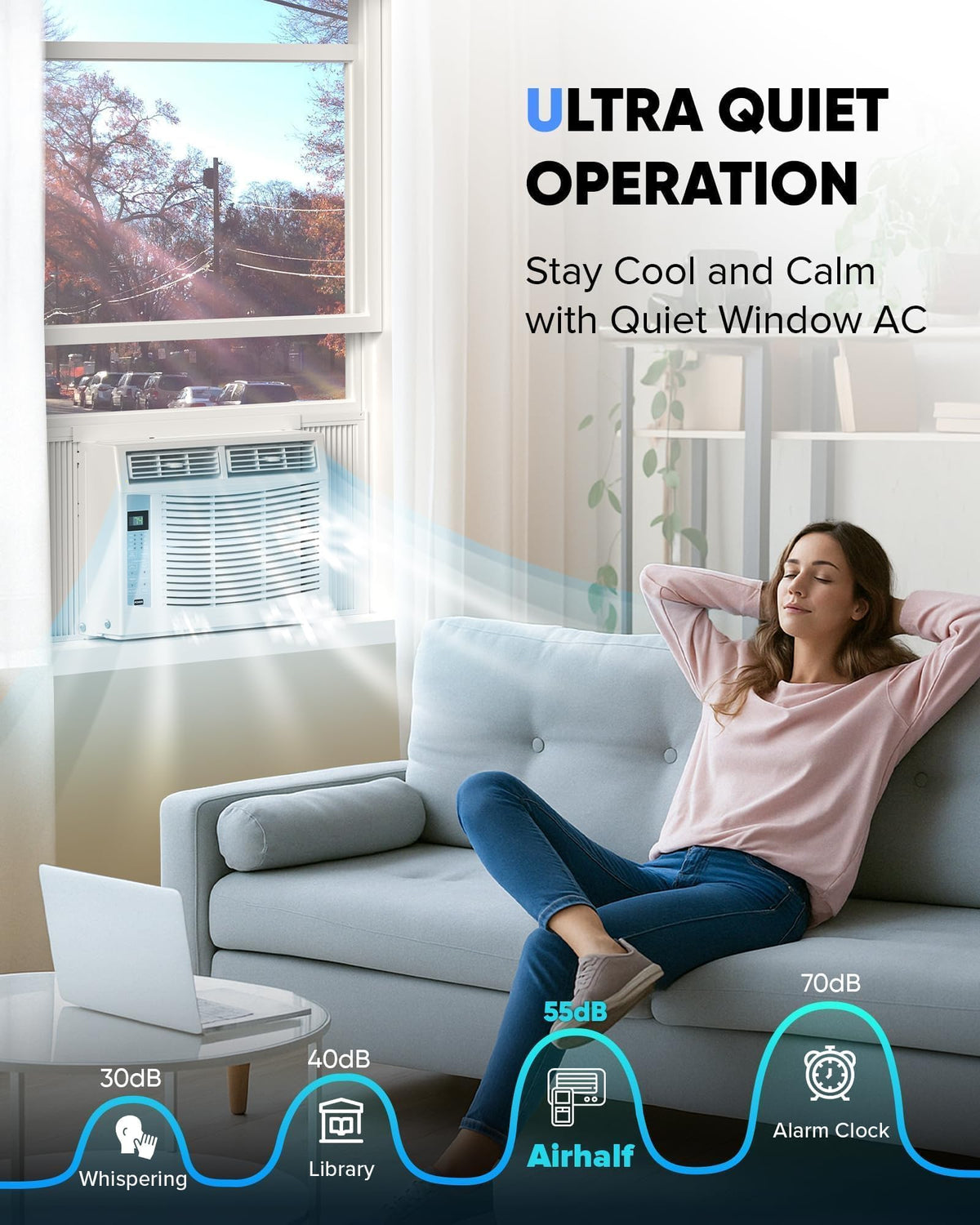 6000 BTU 115V Window Air Conditioner with Remote S50315