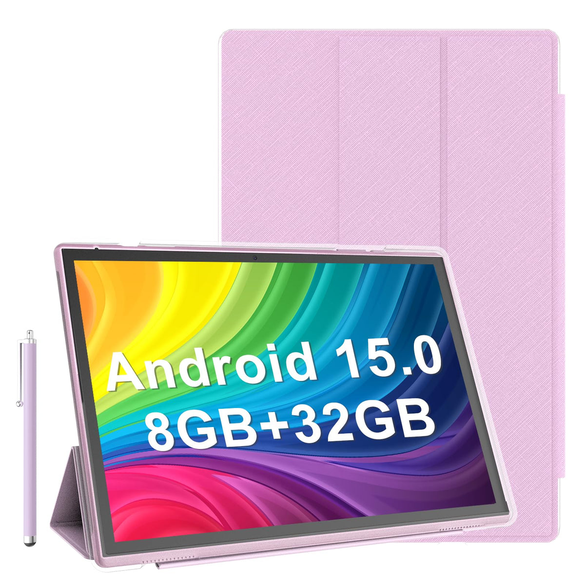 10 Inch Android Tablet with Case Stylus 8GB RAM 32GB ROM I268979