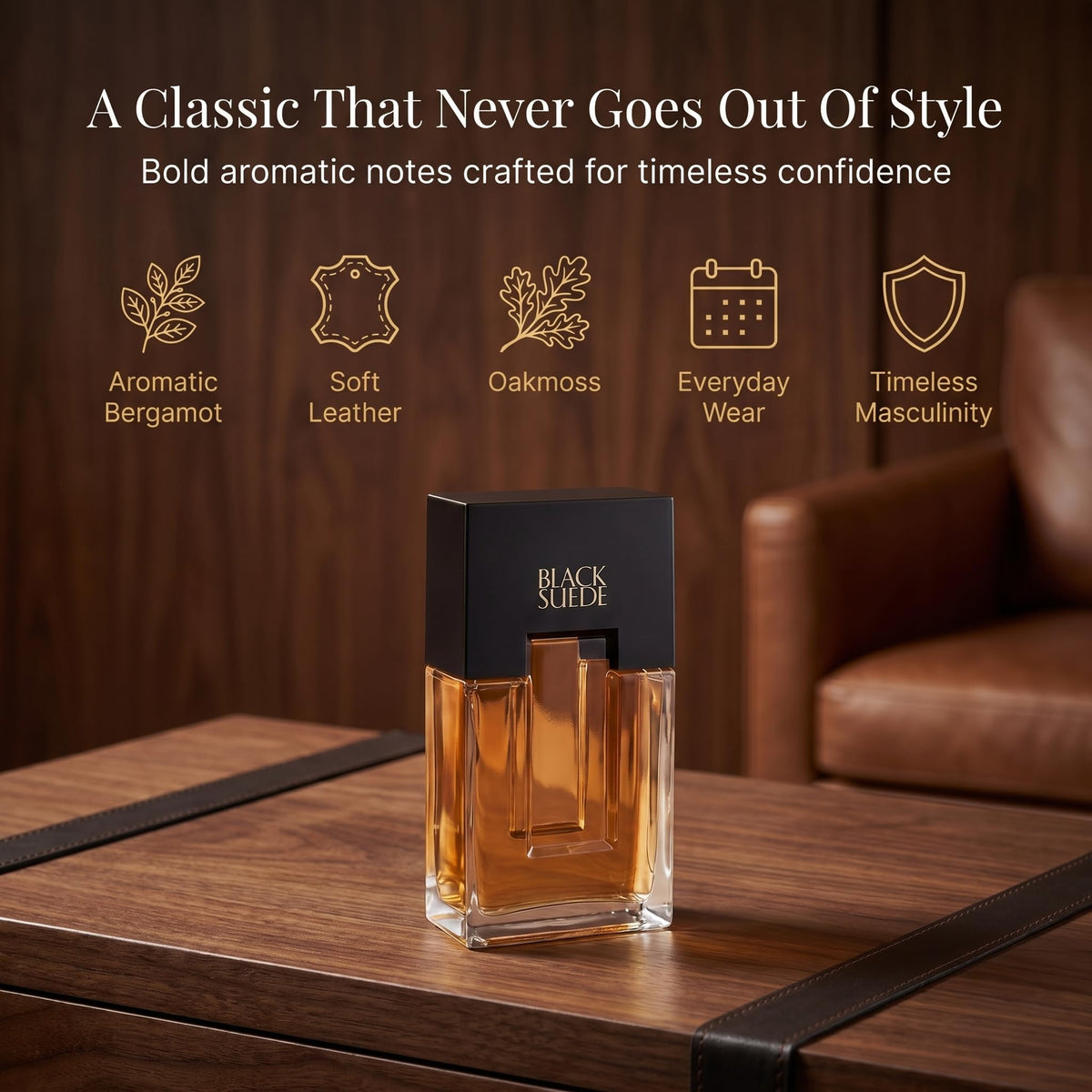 Black Suede Eau De Toilette Spray 3.4 oz 2 pack P590957