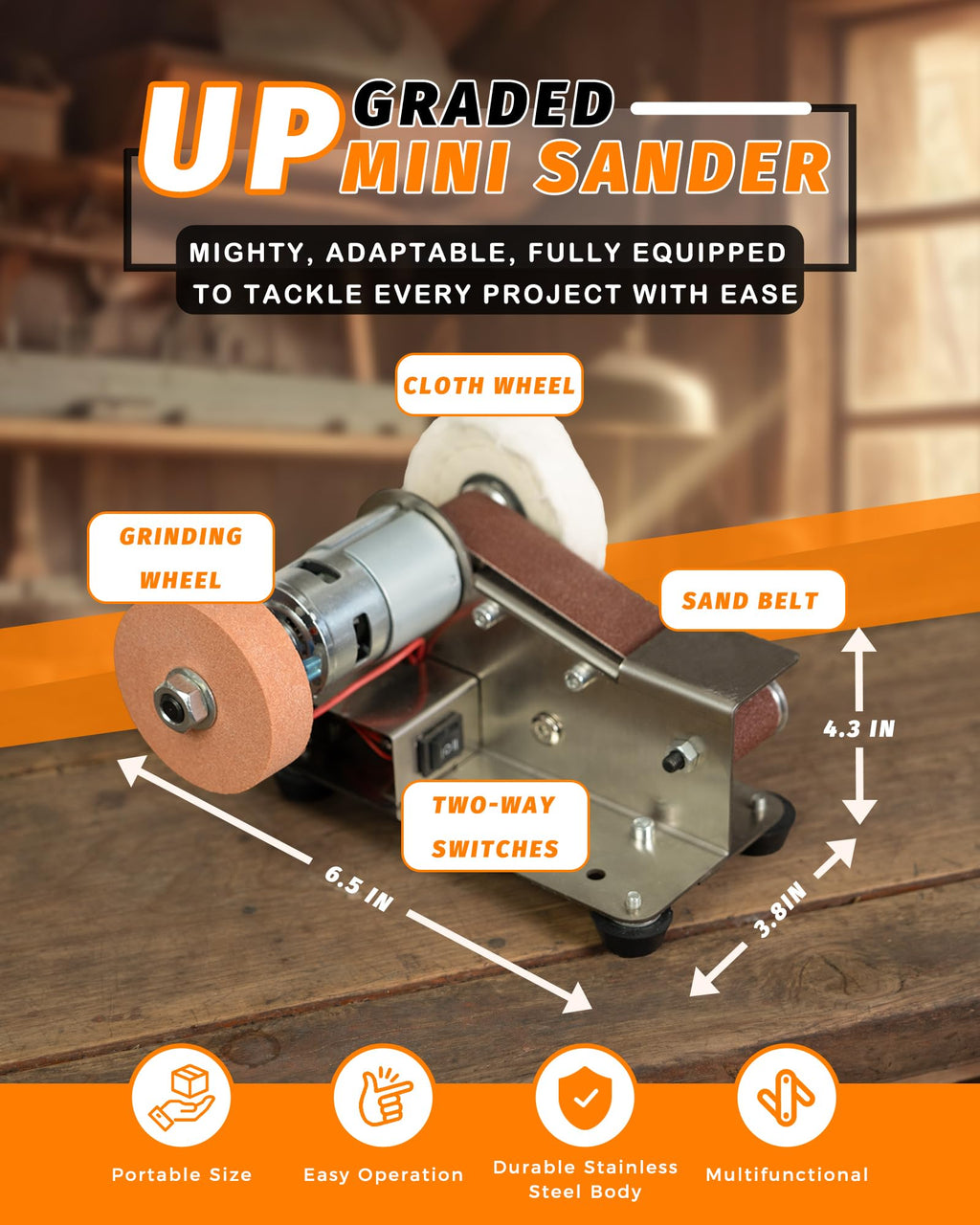 Mini Belt Sander G536