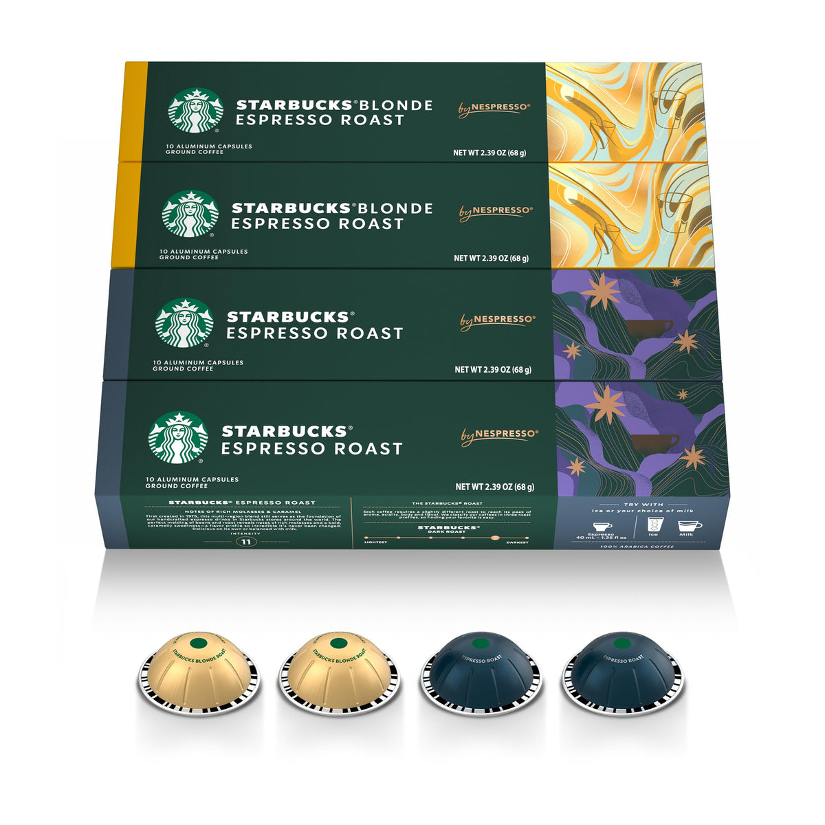 Espresso Variety Pack 40-count Espresso Pods P974440