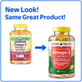 Omega-3 500 mg Fish Oil Softgels 180 Count Lemon Flavor P891