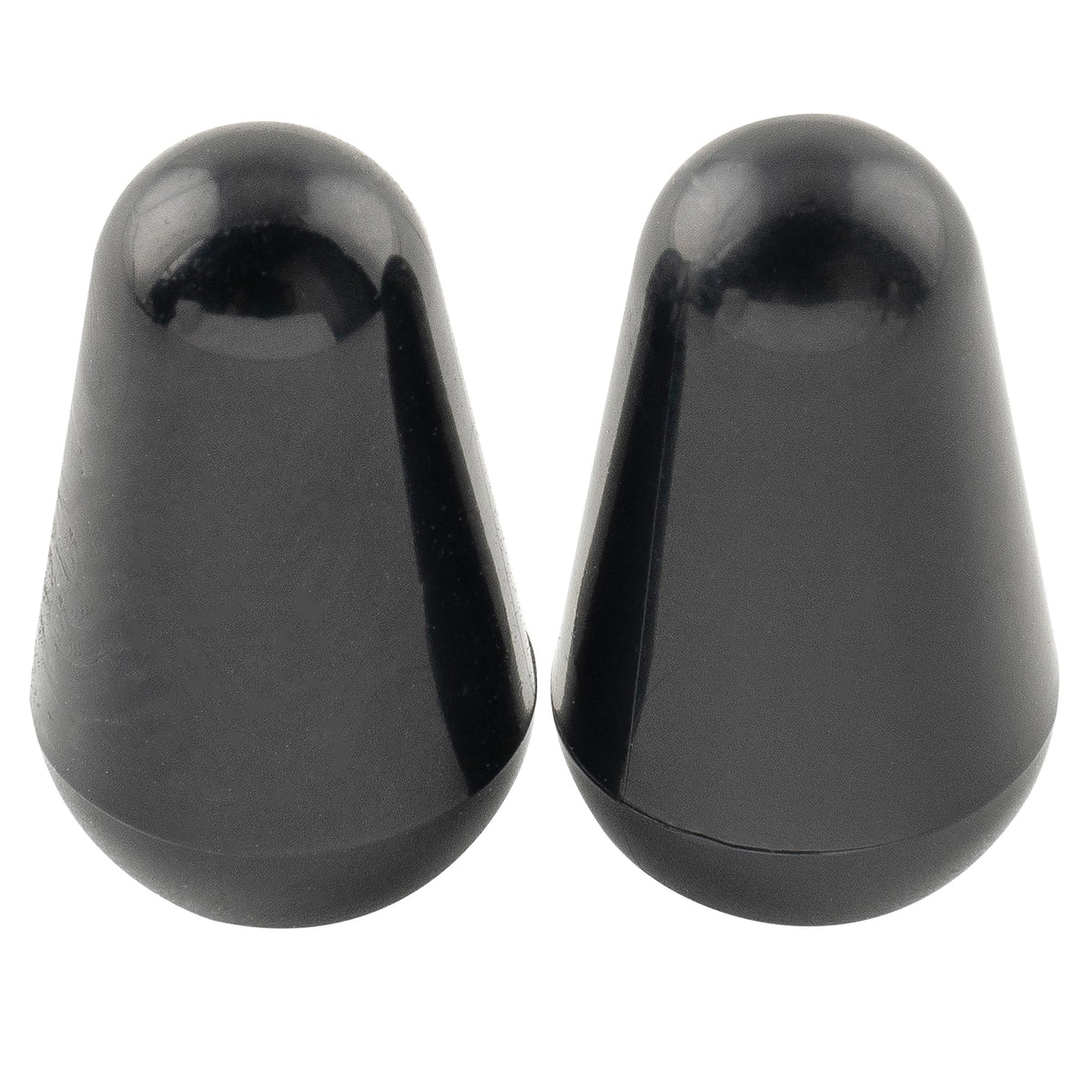 5-Way Guitar Pickup Lever Switch Tips Black 2Pcs R4782